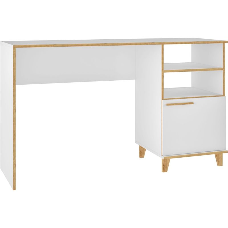 Manhattan Comfort Minetta 2-Shelf Desk