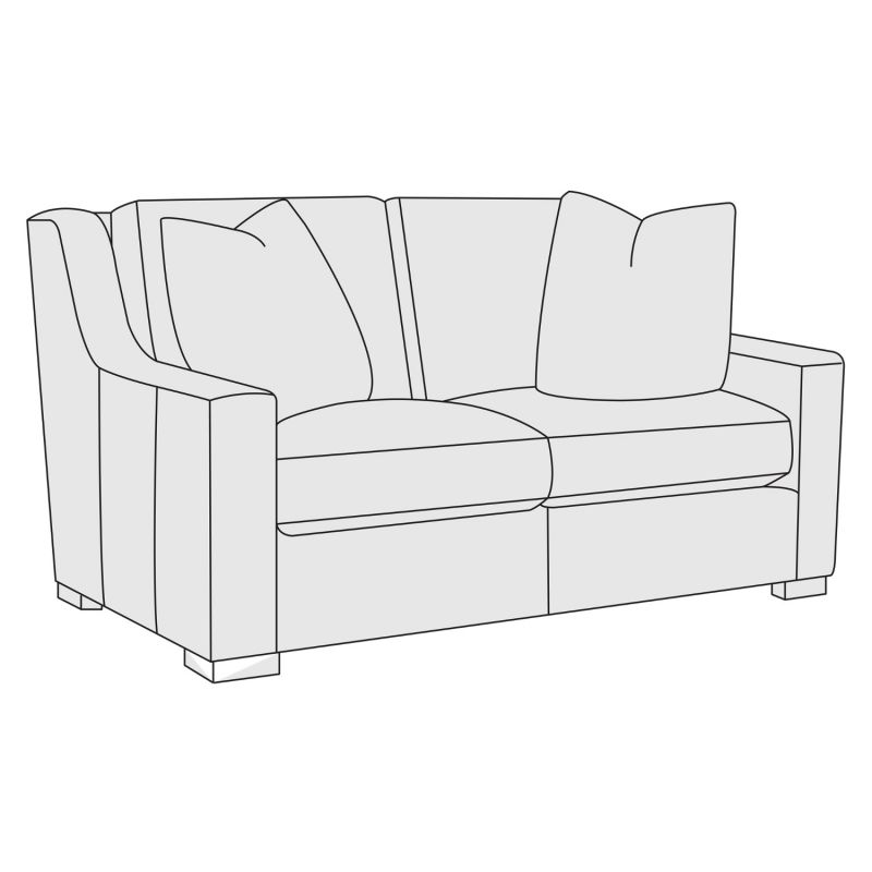 Bernhardt Furniture Germain Loveseat 1416 002 Grade G Quick Ship Unlimited Bernhardt Furniture Germain Loveseat, Bernhardt Germain Leather Sofa Reviews
