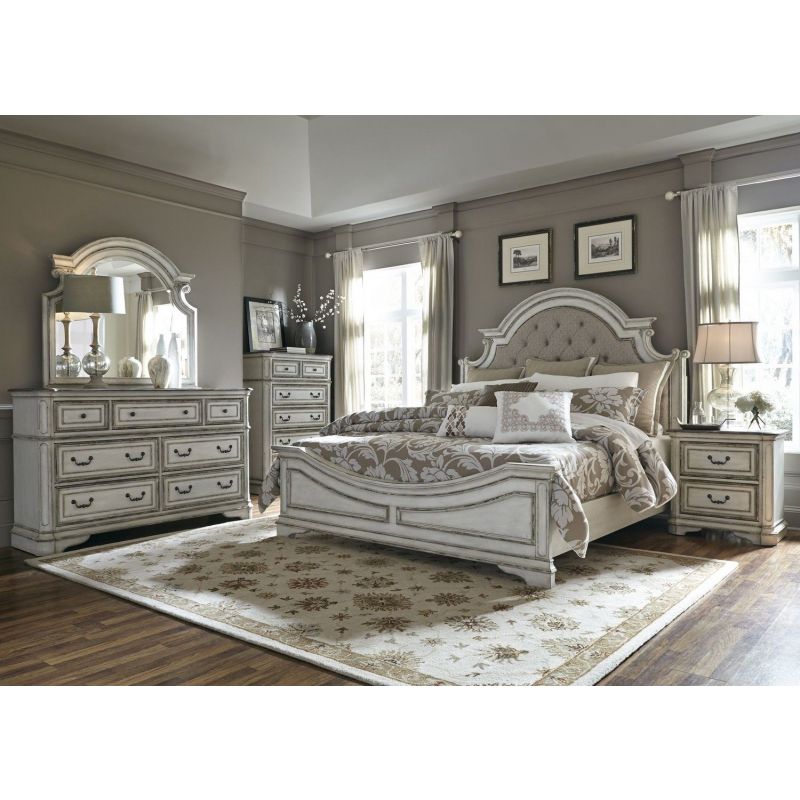 Liberty Furniture Magnolia Manor Dresser & Mirror - Thumbnail 3