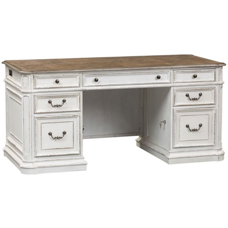 Liberty Furniture Brayton Manor Jr Executive Desk Set