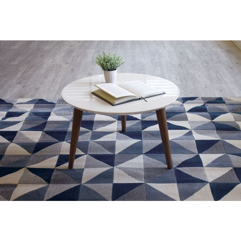 Manhattan Comfort Moore 23.62" Round Coffee Table - Thumbnail 4