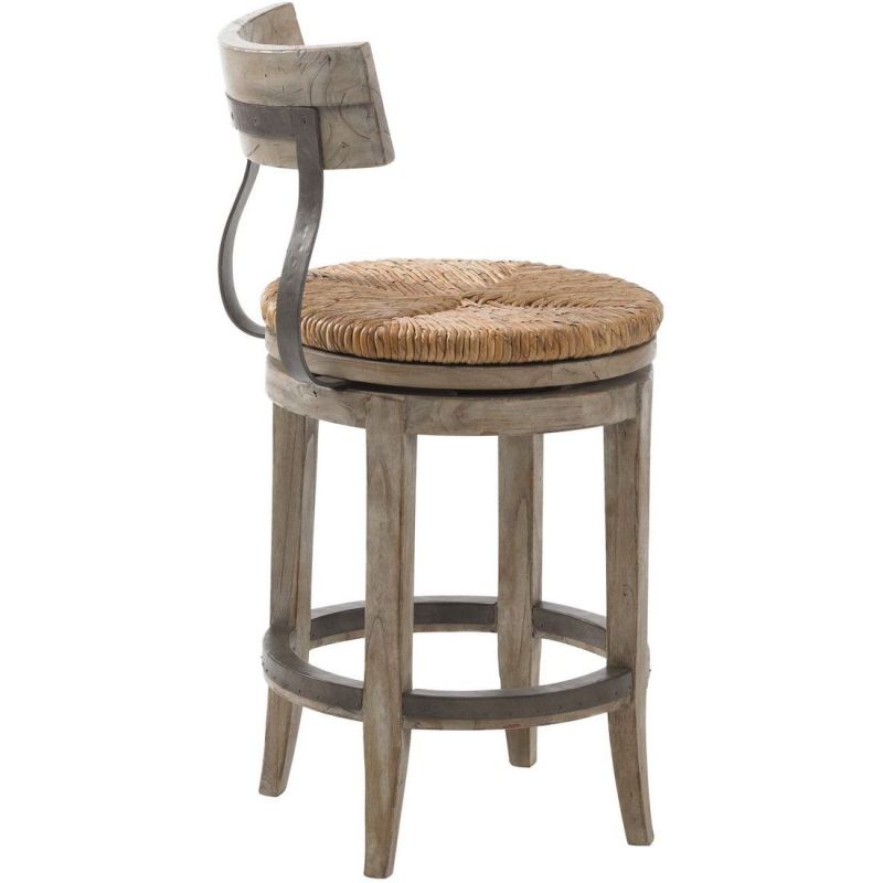 Twilight Bay Dalton Swivel Counter Height Stool