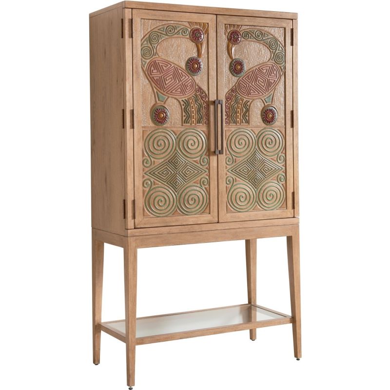 Tommy Bahama Los Altos Cameroon Bar Cabinet - Thumbnail 2