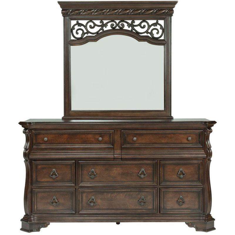 Liberty Furniture Arbor Place Dresser & Mirror - Thumbnail 3