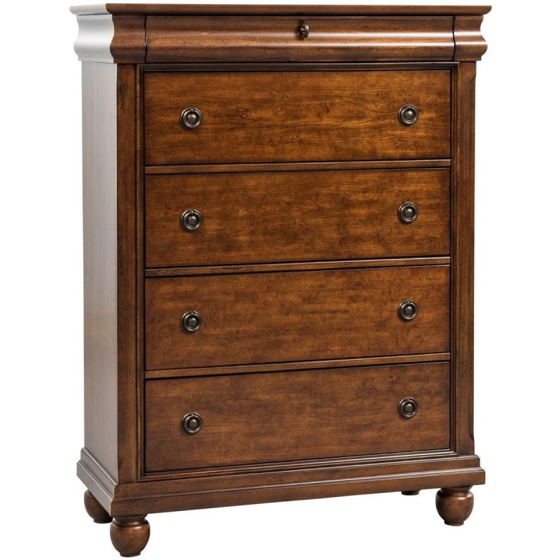Liberty Furniture Rustic Traditions 5 Drawer Chest - Thumbnail 3