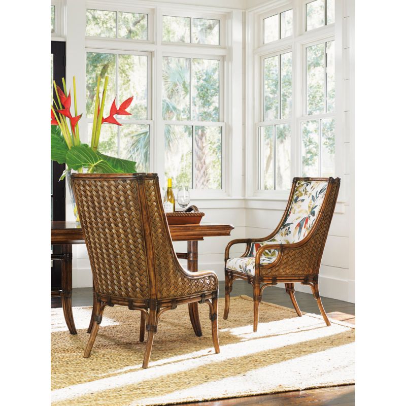 Tommy Bahama Home Bali Hai Marabella Upholstered Arm Chair - Thumbnail 2