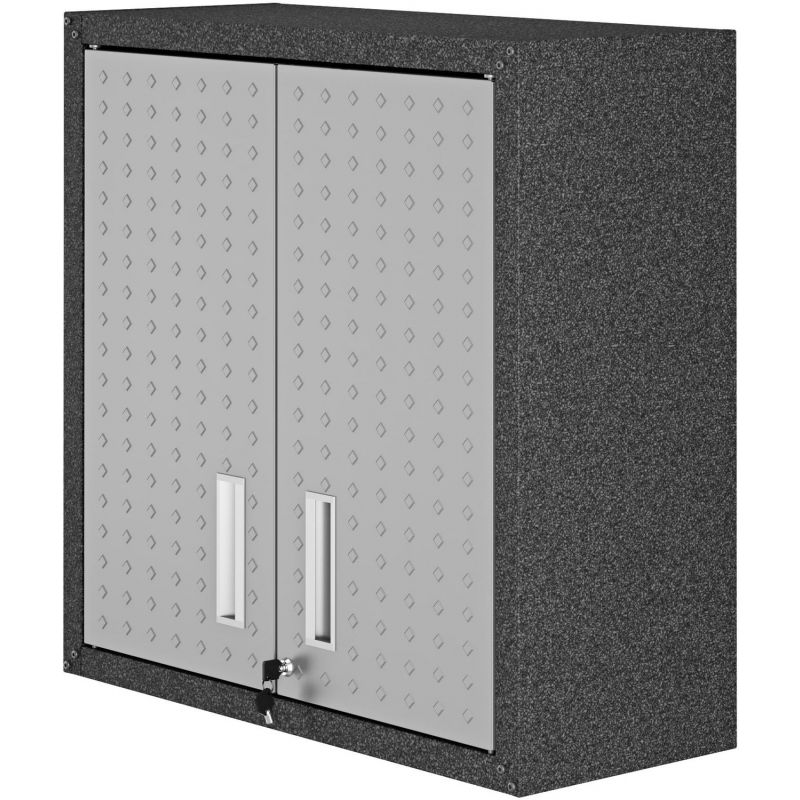 Manhattan Comfort Fortress 30" Floating Garage Cabinet - Thumbnail 2