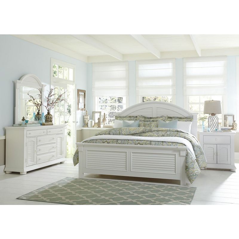 Liberty Furniture Summer House I Queen Panel Bed