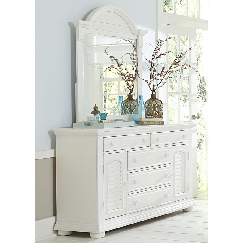 Liberty Furniture Summer House I Dresser & Mirror - Thumbnail 5