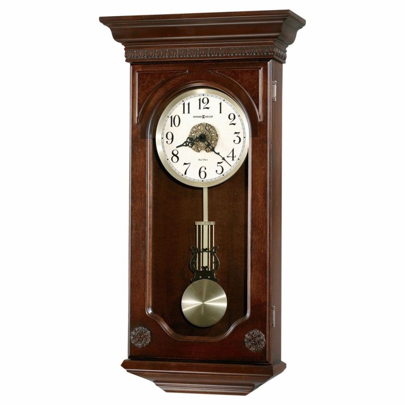 Howard Miller 625384 Jasmine Wall Clock Hampton Cherry Unlimited Furniture Howard Miller 625384 Jasmine Wall Clock, Howard Miller Harmon Wall Clock