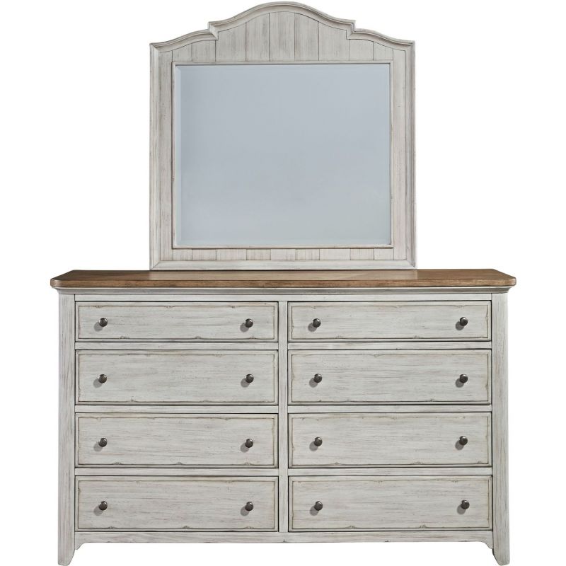 Liberty Furniture Farmhouse Reimagined Dresser & Mirror