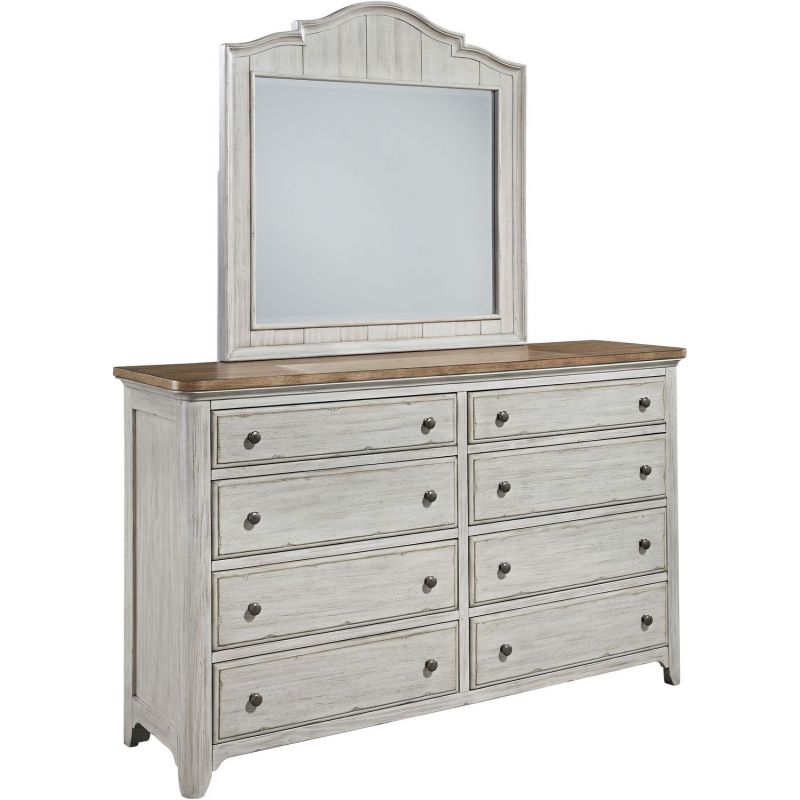 Liberty Furniture Farmhouse Reimagined Dresser & Mirror - Thumbnail 2