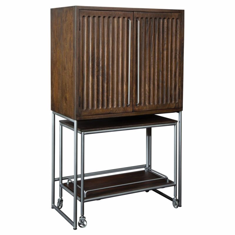 Howard Miller Bar Cart Wine & Bar Cabinet 695222 - Thumbnail 2