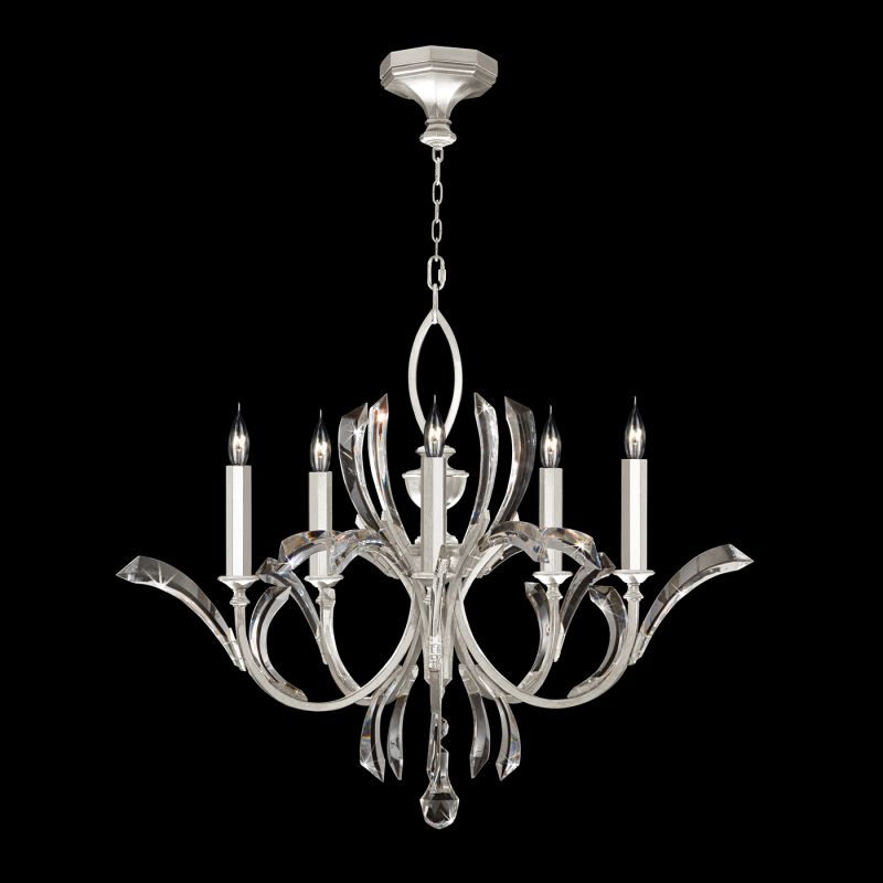 Fine Art Beveled Arcs 28" Round Chandelier - Thumbnail 2