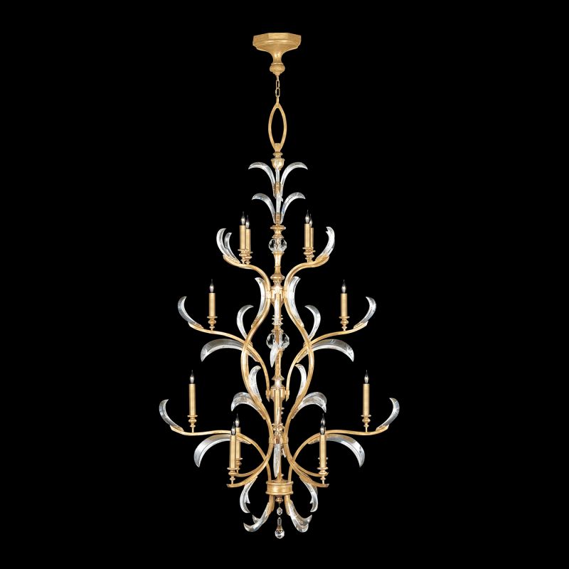 Fine Art Beveled Arcs 28" Round Chandelier - Thumbnail 4