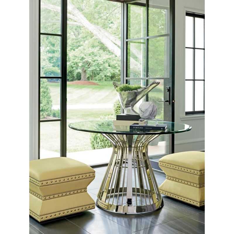 Lexington Ariana Riviera Stainless Dining Table - Thumbnail 2