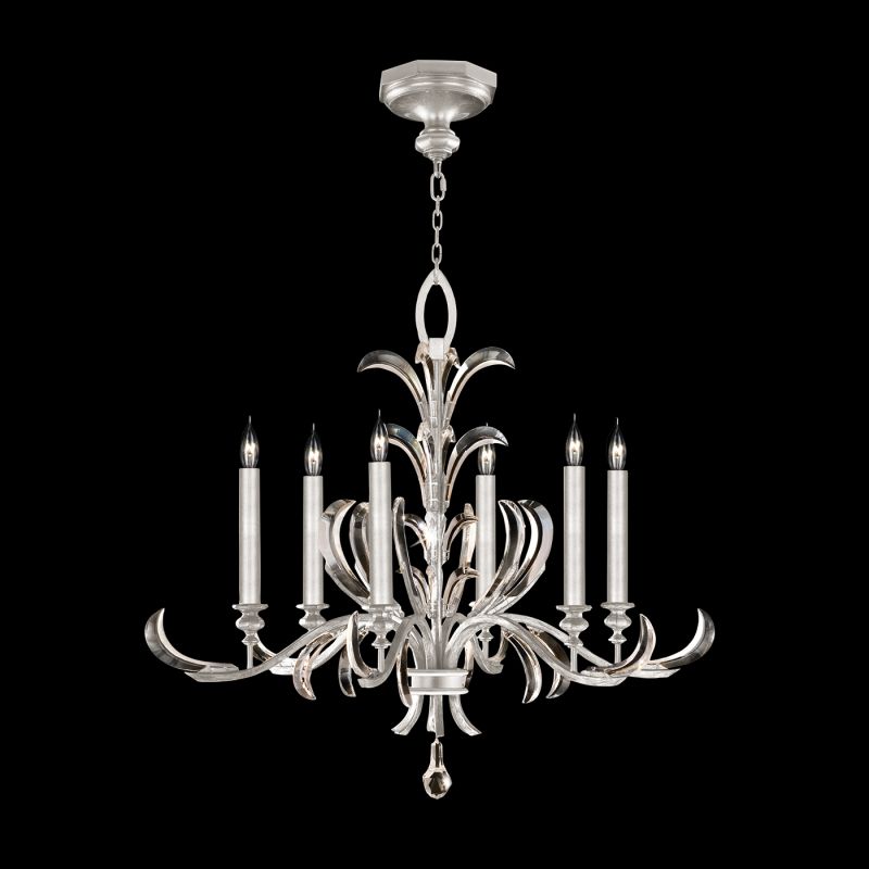 Fine Art Beveled Arcs 28" Round Chandelier - Thumbnail 3
