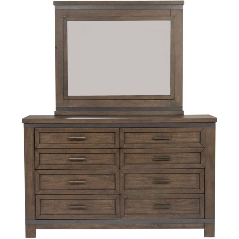 Liberty Furniture Thornwood Hills 8 Drawer Dresser - Thumbnail 2