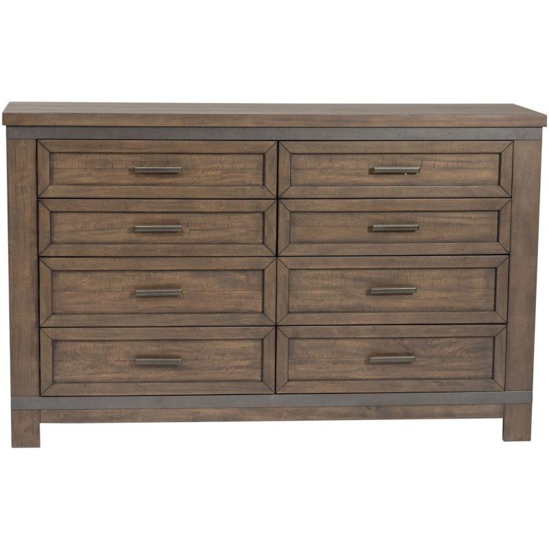 Liberty Furniture Thornwood Hills 8 Drawer Dresser - Thumbnail 4