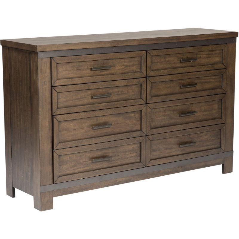 Liberty Furniture Thornwood Hills 8 Drawer Dresser - Thumbnail 3