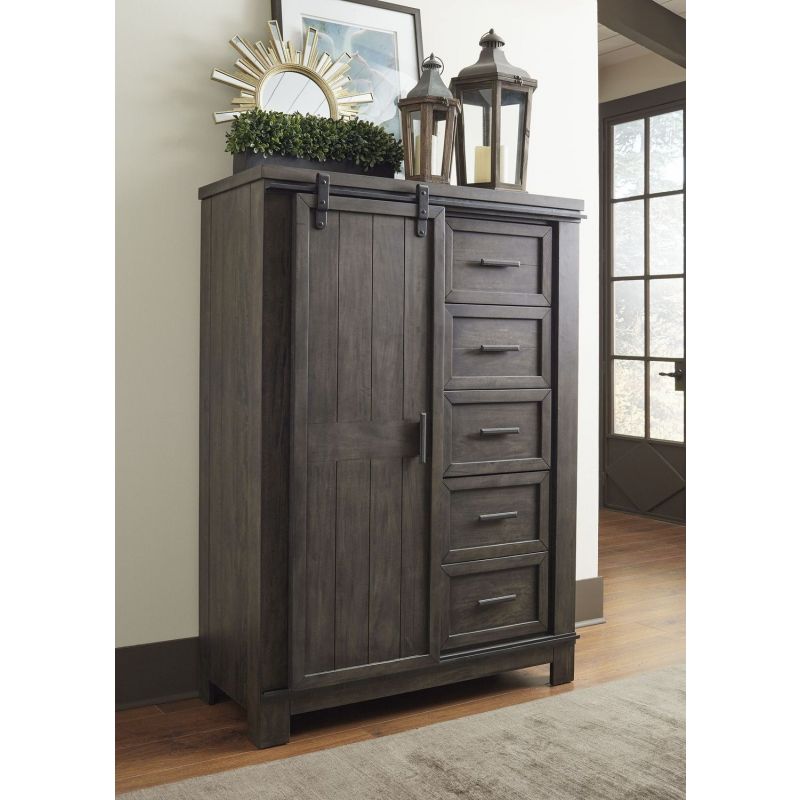 Liberty Furniture Thornwood Hills Sliding Door Chest