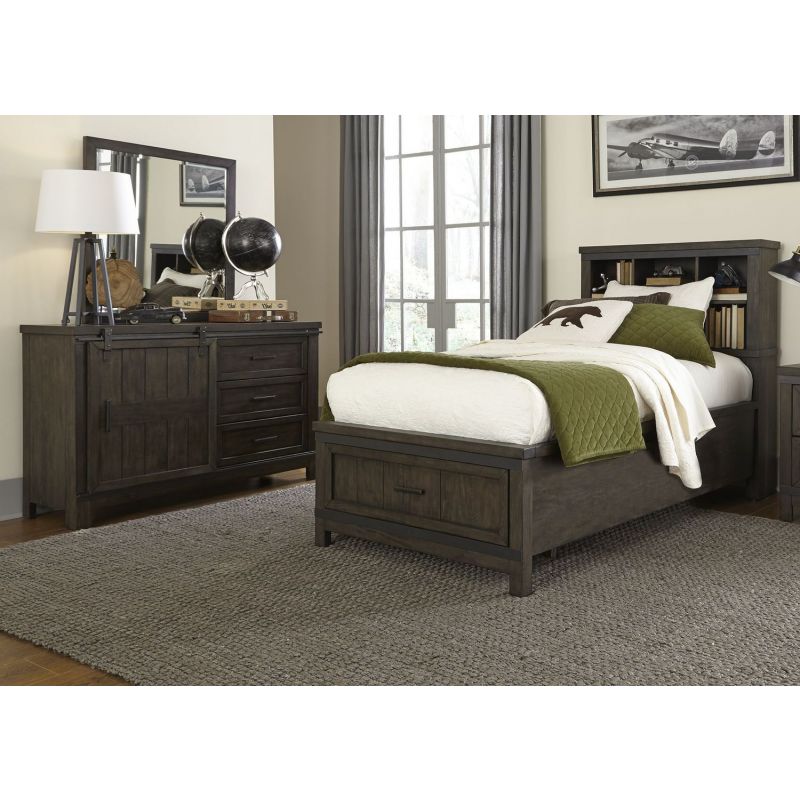 Liberty Furniture Thornwood Hills Youth Full Panel Bed - Thumbnail 5