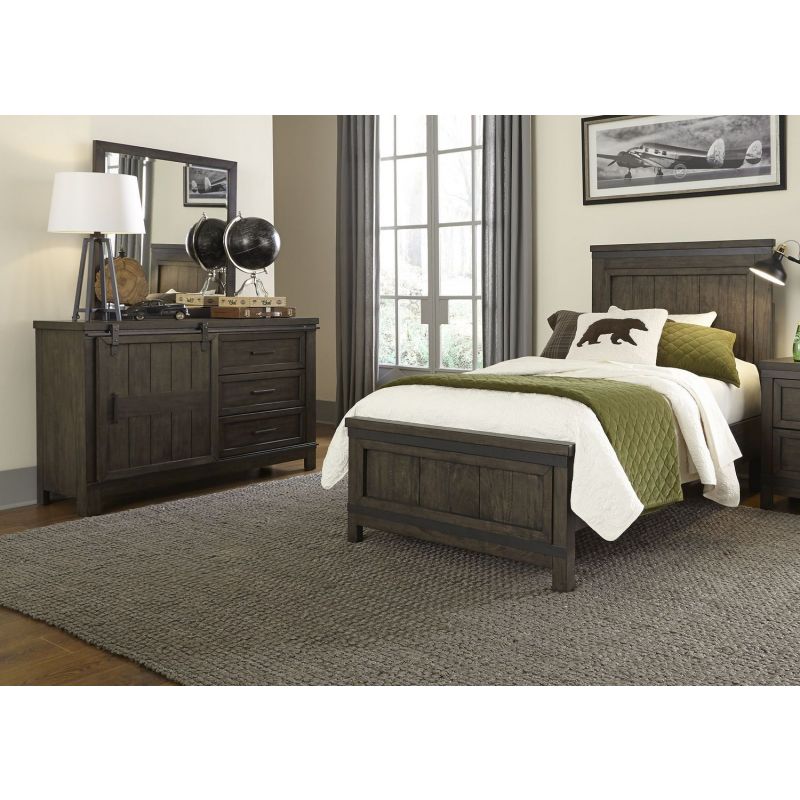 Liberty Furniture Thornwood Hills Youth Full Panel Bed - Thumbnail 3