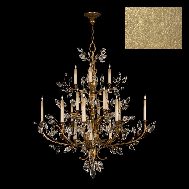Fine Art Crystal Laurel 43" Round Chandelier