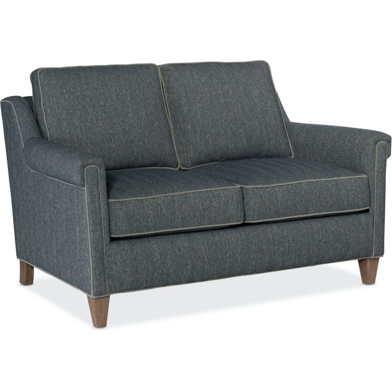 Bradington Young Plaza Midwood Madison Stationary Loveseat 8 Way Tie 61220045 Grade 1 Unlimited Furniture Bradington Young Plaza Midwood Madison, Madison Sofa Loveseat Chair And Ottoman Stationary Set