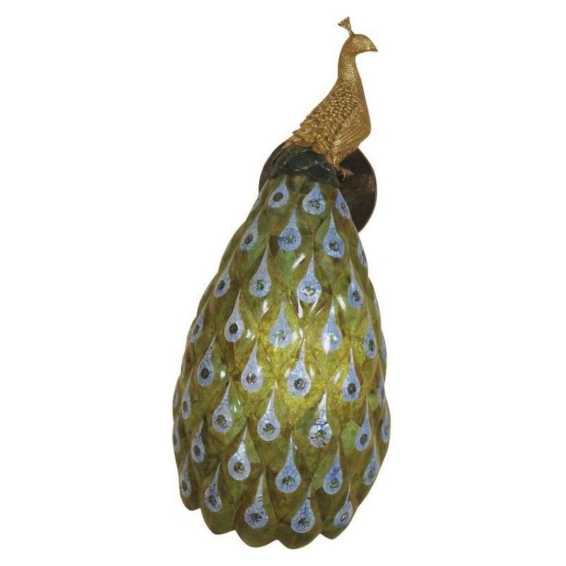 Maitland-Smith Peacock Sconce