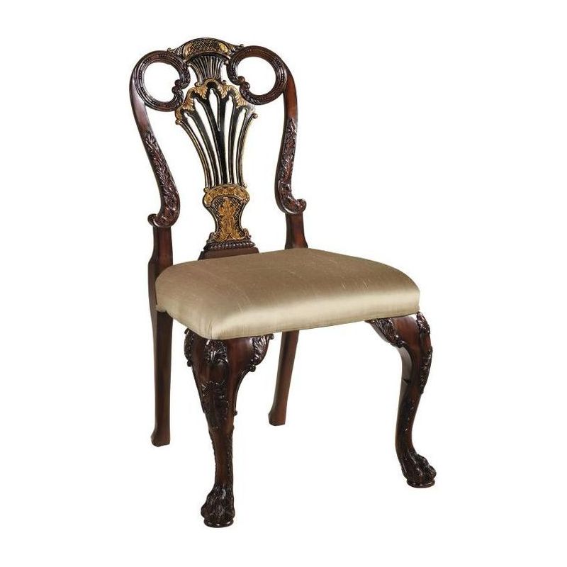 Maitland-Smith Floral Occasional Chair - Thumbnail 5