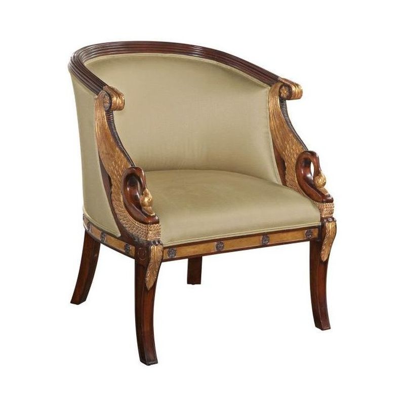 Maitland-Smith Floral Occasional Chair - Thumbnail 3
