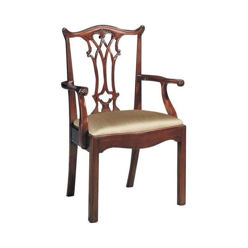 Maitland-Smith Floral Occasional Chair
