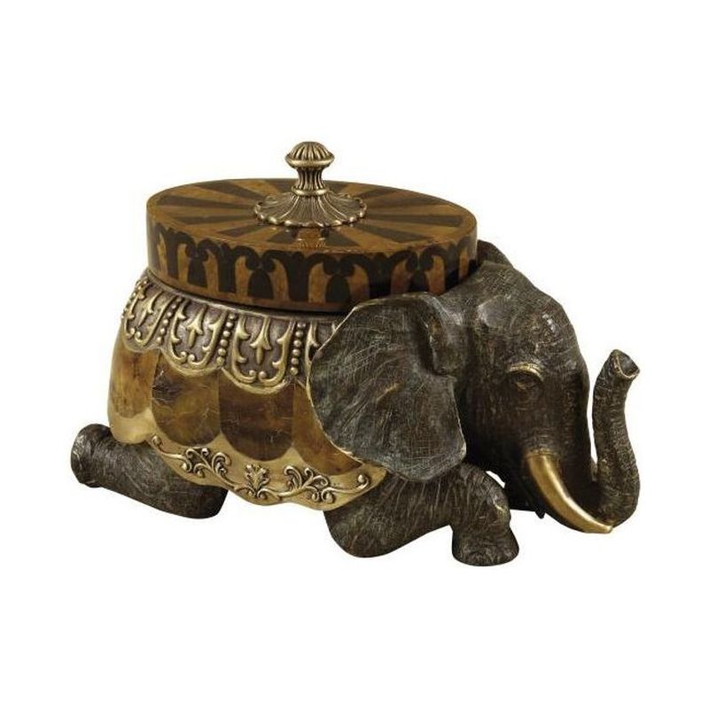 Maitland-Smith Kneeling Elephant Box