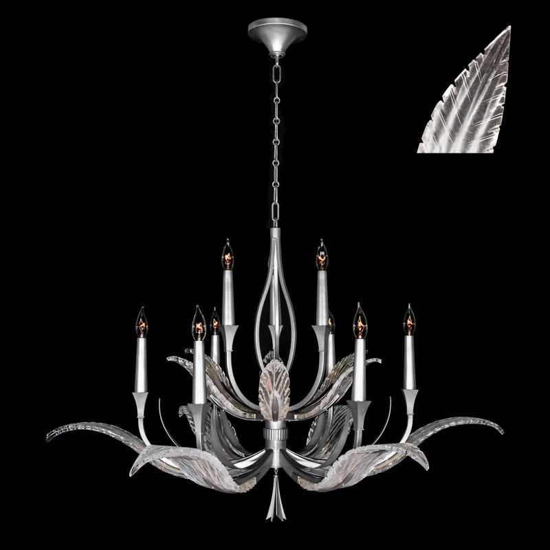 Fine Art Plume 45" Round Chandelier - Thumbnail 2