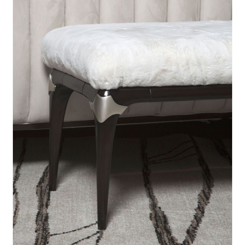 AICO Michael Amini Paris Chic Bed Bench - Thumbnail 3