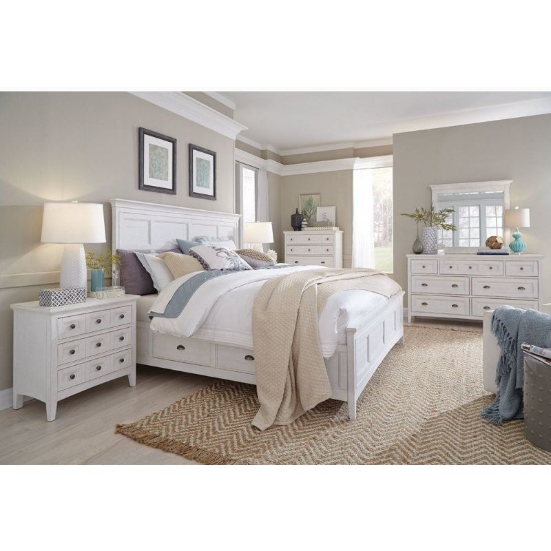 Magnussen Heron Cove Storage Panel Bed