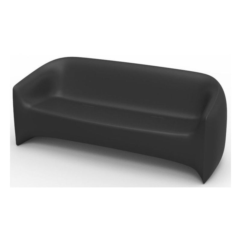 Vondom Blow Basic Sofa in Anthracite Unlimited Furniture