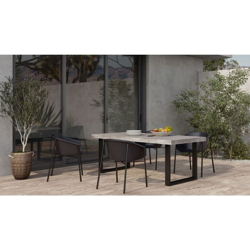 Moe's Home Collection Jedrik Large Outdoor Dining Set - Thumbnail 2