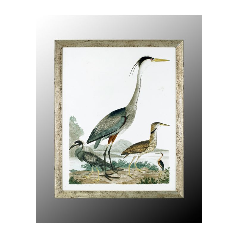 John Richard Wall Decor Large Heron Family I Unlimited Furniture
