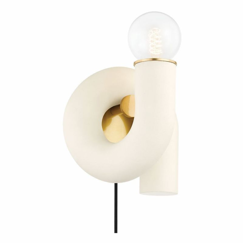Jolie Plug-In Wall Sconce - Thumbnail 4