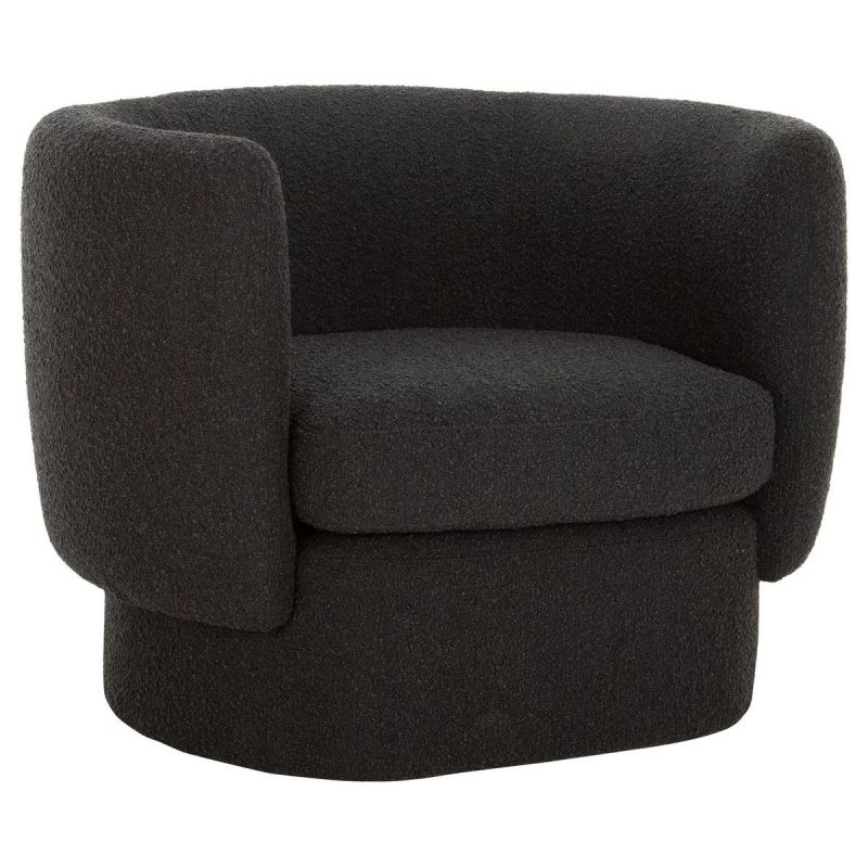Moe's Home Collection Koba Chair in Maya Black Unlimited Furniture
