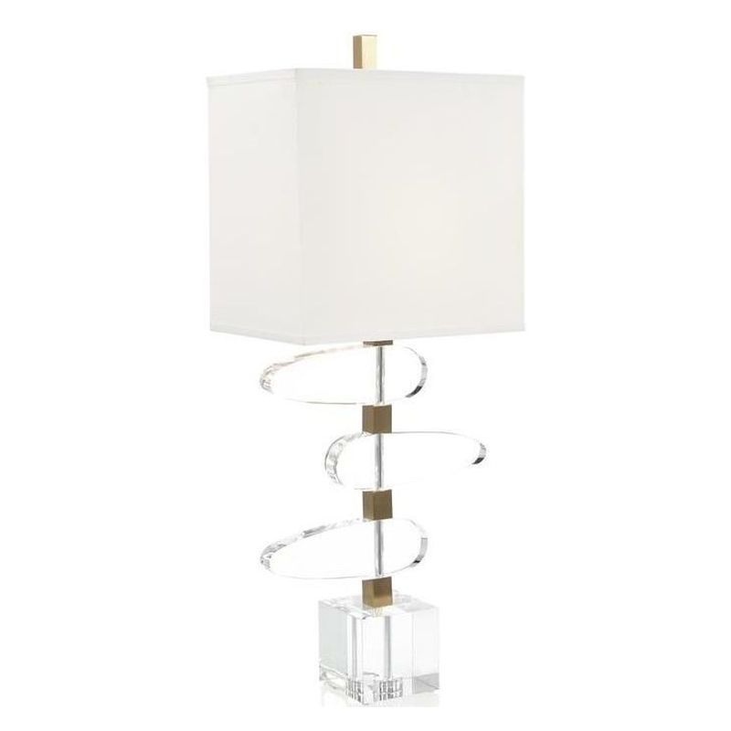 John Richard Asymmetrical Crystal Table Lamp