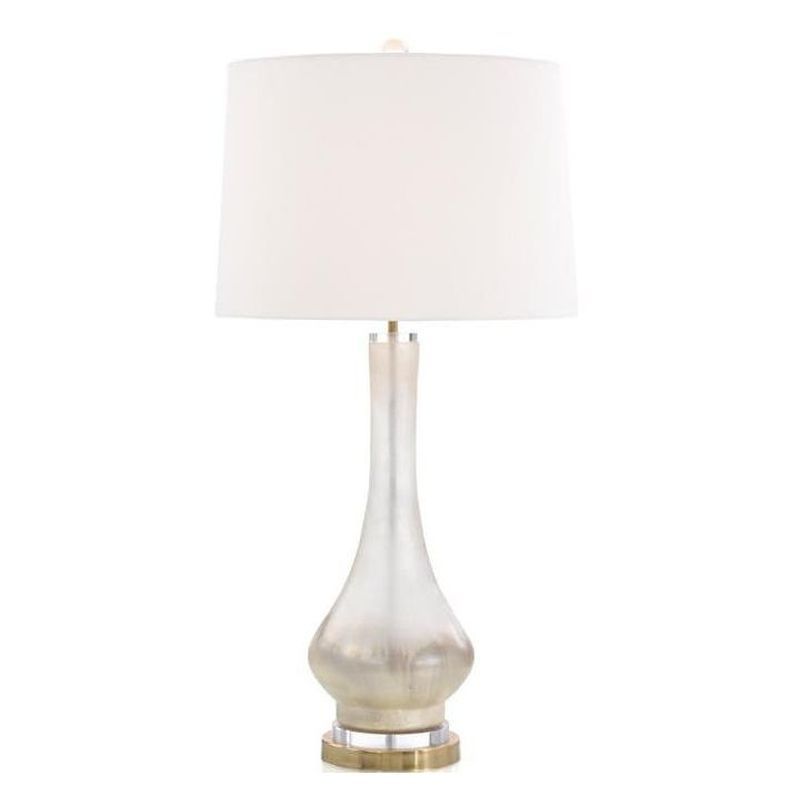 John Richard Luminescent White Table Lamp