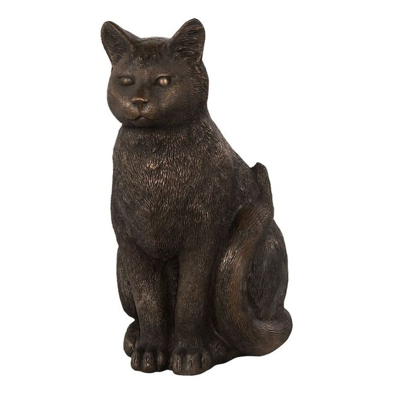Phillips Collection Cat Sitting Sculpture - Thumbnail 2