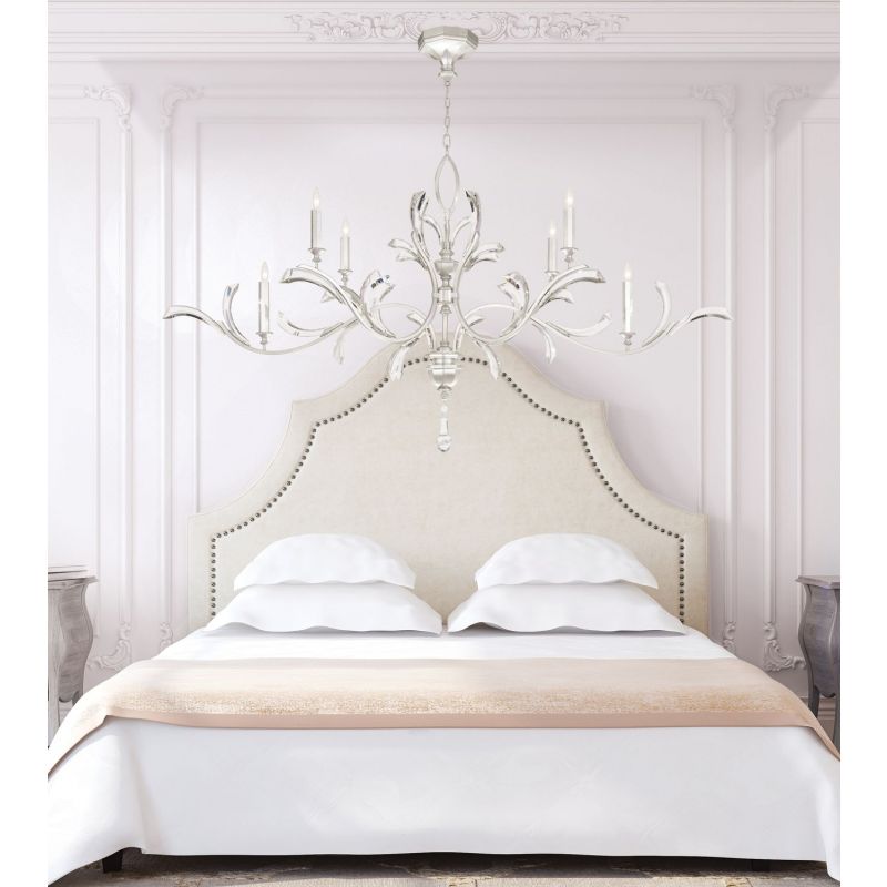 Fine Art Beveled Arcs 74" Oblong Chandelier - Thumbnail 3