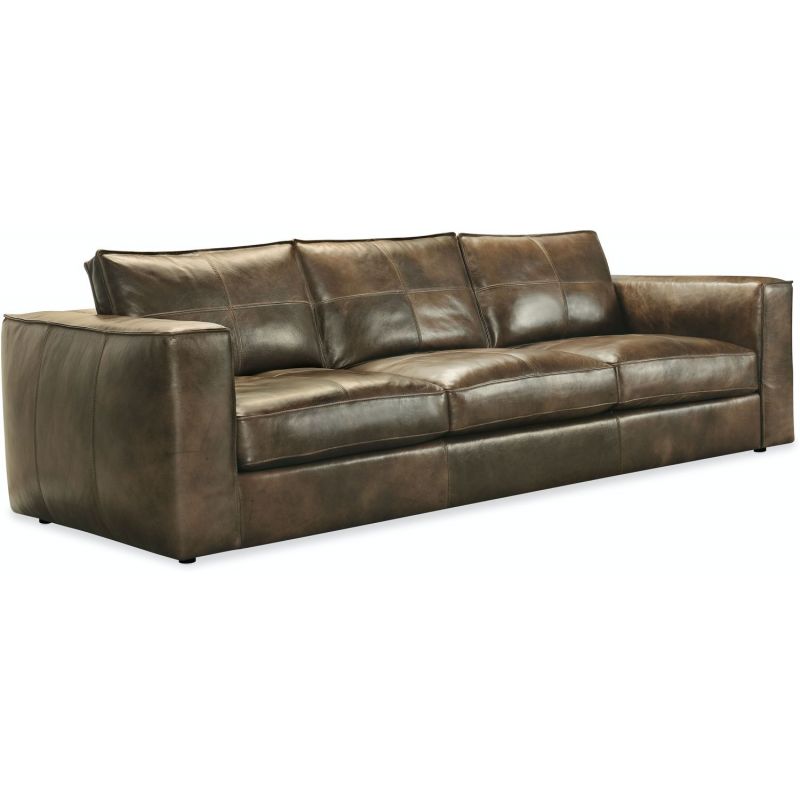 Furniture Solace Leather Stationary Sofa Cl1a Clearance Unlimited Furniture Solace Leather, Affordable Brown Leather Sofa