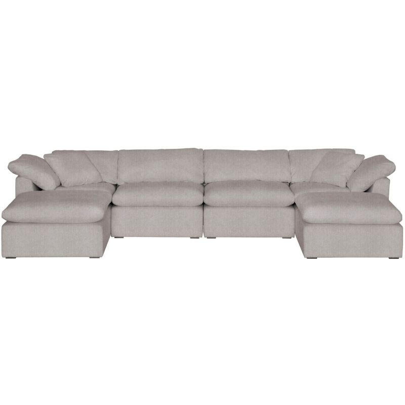 Essentials For Living Stitch & Hand Sky Modular Ottoman - Thumbnail 4