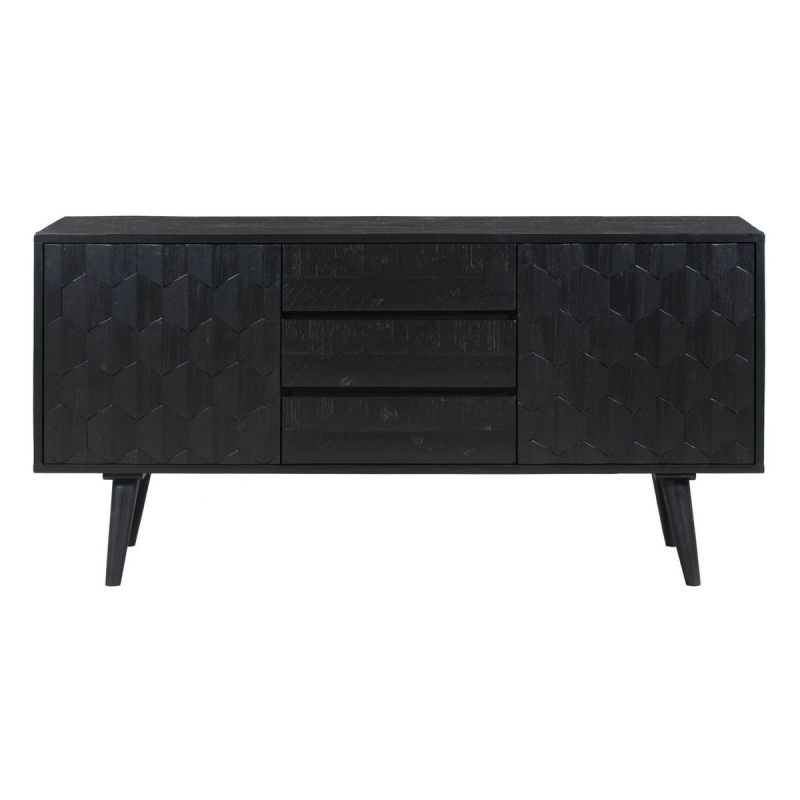 TOV Furniture Valentina Black Buffet - Thumbnail 3