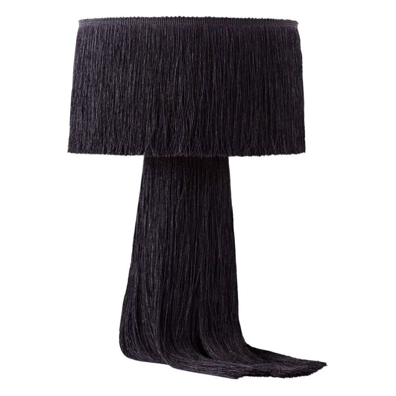 TOV Furniture Atolla Black Tassel Table Lamp